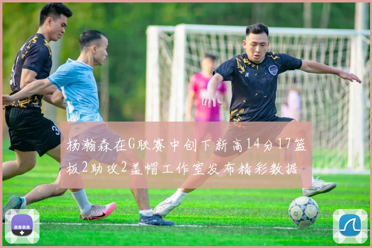 杨瀚森在G联赛中创下新高14分17篮板2助攻2盖帽工作室发布精彩数据海报